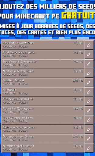 Seeds for Minecraft PE Seed Pocket Edition Gratuit 3
