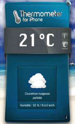 Thermomètre pour iPhone & iPod Touch - Obtenez Température et météo! 4