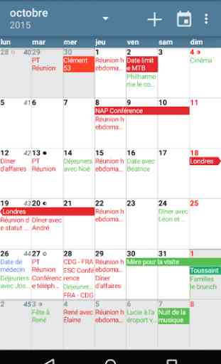 aCalendar - calendrier agenda 3