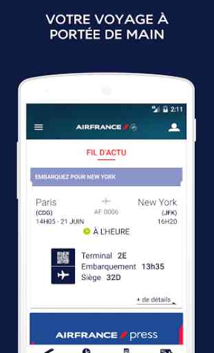 Air France - Billets d'avion 1