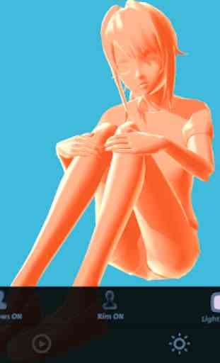 Anime Girl Pose 3D 3