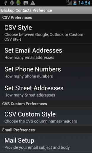 Backup Contacts 2