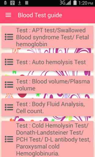 Blood Test guide 3