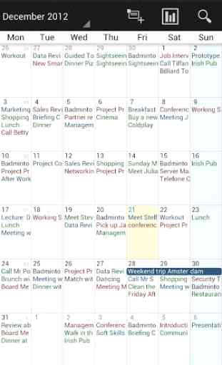 Business Calendar (agenda) 3