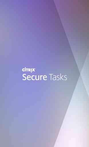 Citrix Secure Tasks 1
