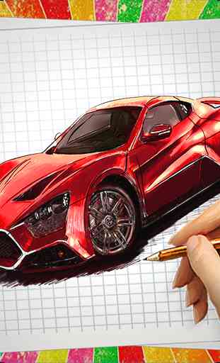 Comment dessiner Super Car 1