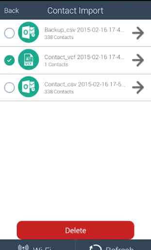 Contacts Kit - Backup/Import 2