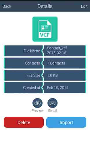 Contacts Kit - Backup/Import 3