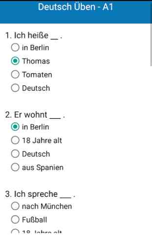 Deutsch Üben A1 2
