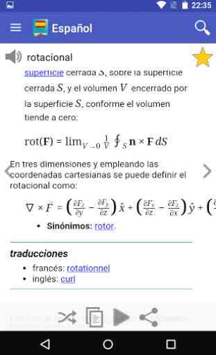 Dictionnaire espagnol 2