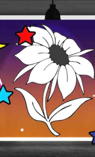 Flower Coloring Books 3