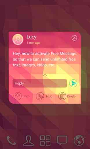 (FREE) GO SMS SIMPLE THEME 4