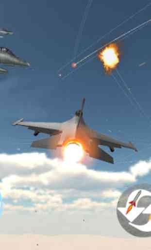 guerre aérienne Bataille d jet 3