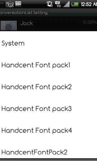 Handcent Font Pack2 2