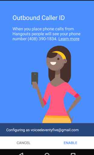 Hangouts Phone - Appels tél. 2