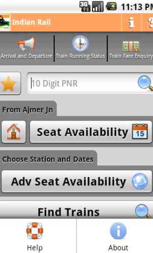 Indian Rail Info App 2