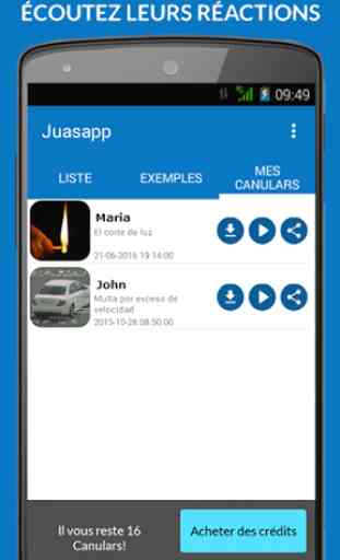 Juasapp Canulars Téléphoniques 3