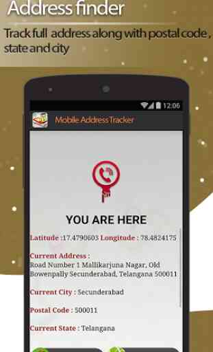 Live Mobile address tracker 2