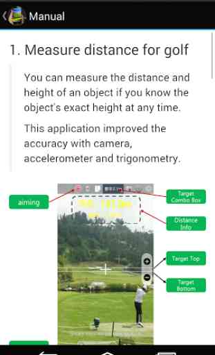 Measure Distance and Aiming 3