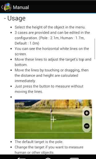 Measure Distance and Aiming 4