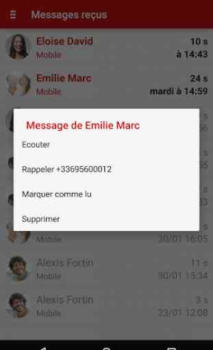Messagerie Vocale Free 4