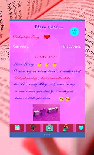 Personal Diary with password 4