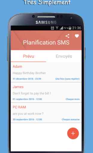 Planification SMS 2