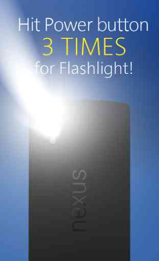 Power Button Flashlight ou LED 1
