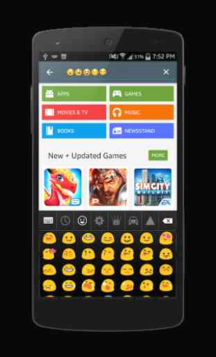 Pro Emoji Keyboard - Emoticons 4