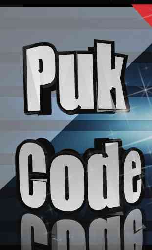 Puk Code 1