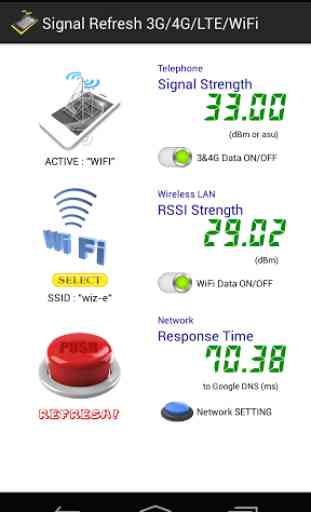 Signal Récupération 3G/4G/WiFi 4