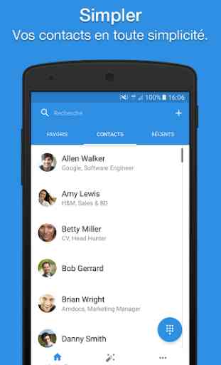 Contacts & Composeur: Simpler 1