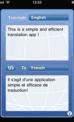 Traduction gratuite 1