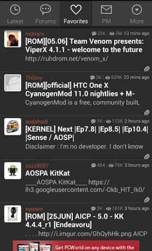 XDA for Android 2.3 4