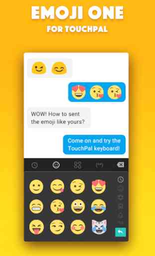 Emoji One TouchPal Plugin 2