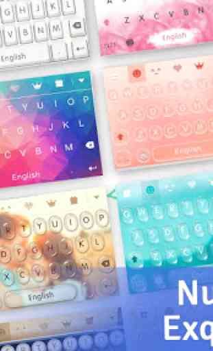 Keyboard -Boto:Colorful Galaxy 4