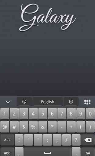 Keyboard for Samsung Galaxy 2