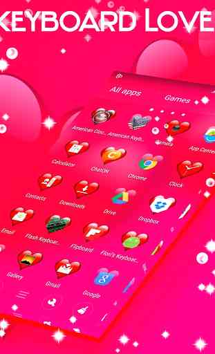 Love Theme For GO Launcher 1