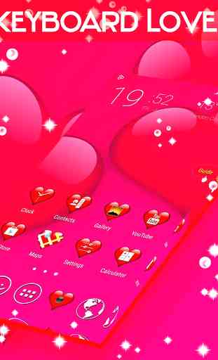 Love Theme For GO Launcher 2