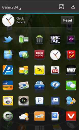 Next Launcher Theme For Galaxy 3