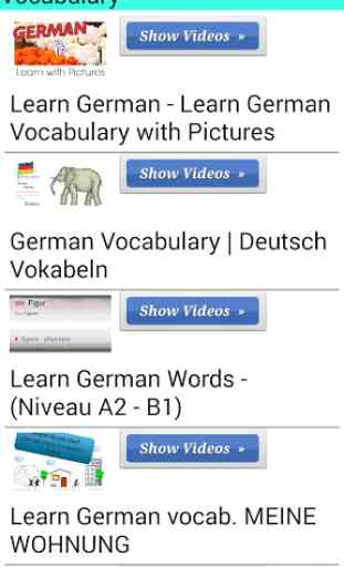 Apprendre allemand avec Vidéo 3