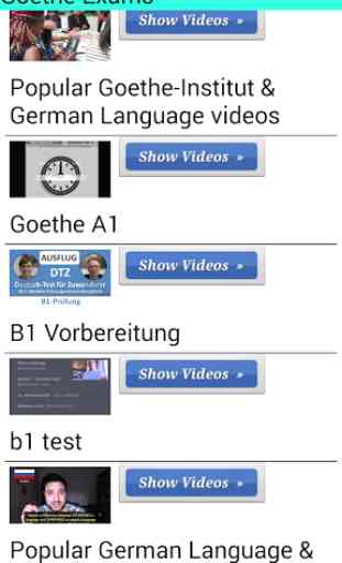 Apprendre allemand avec Vidéo 4