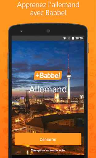 Apprendre l'allemand : Babbel 1
