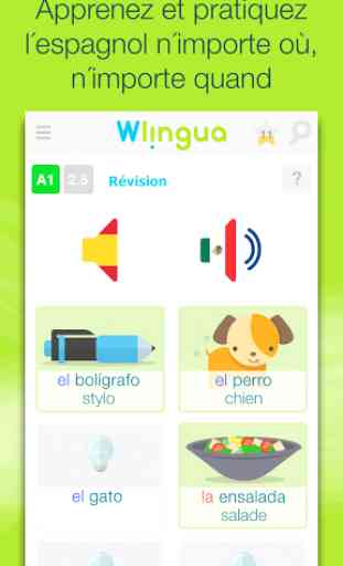 Apprenez l'espagnol - Wlingua 1