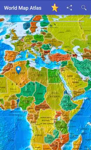 Carte du monde (atlas) 1