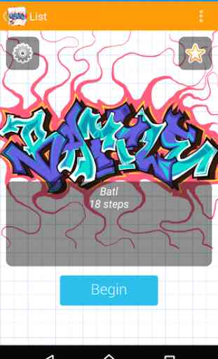 Comment dessiner Graffiti 1