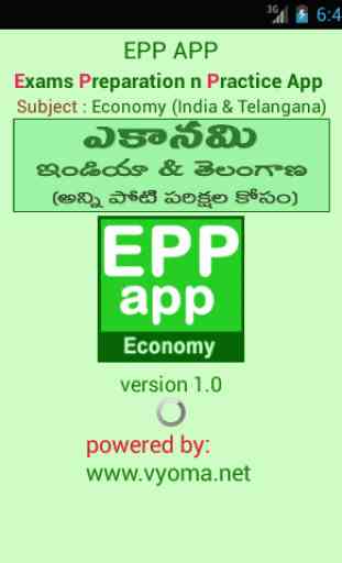 Economy (India & Tg) - EppApp 1