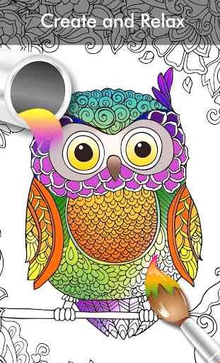 Coloring Book Enchanted Forest 3