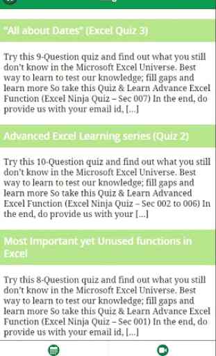 Excel Ninja 4