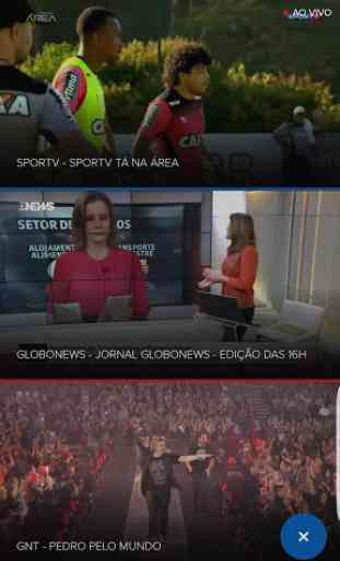 Globosat Play: Programas de TV 3